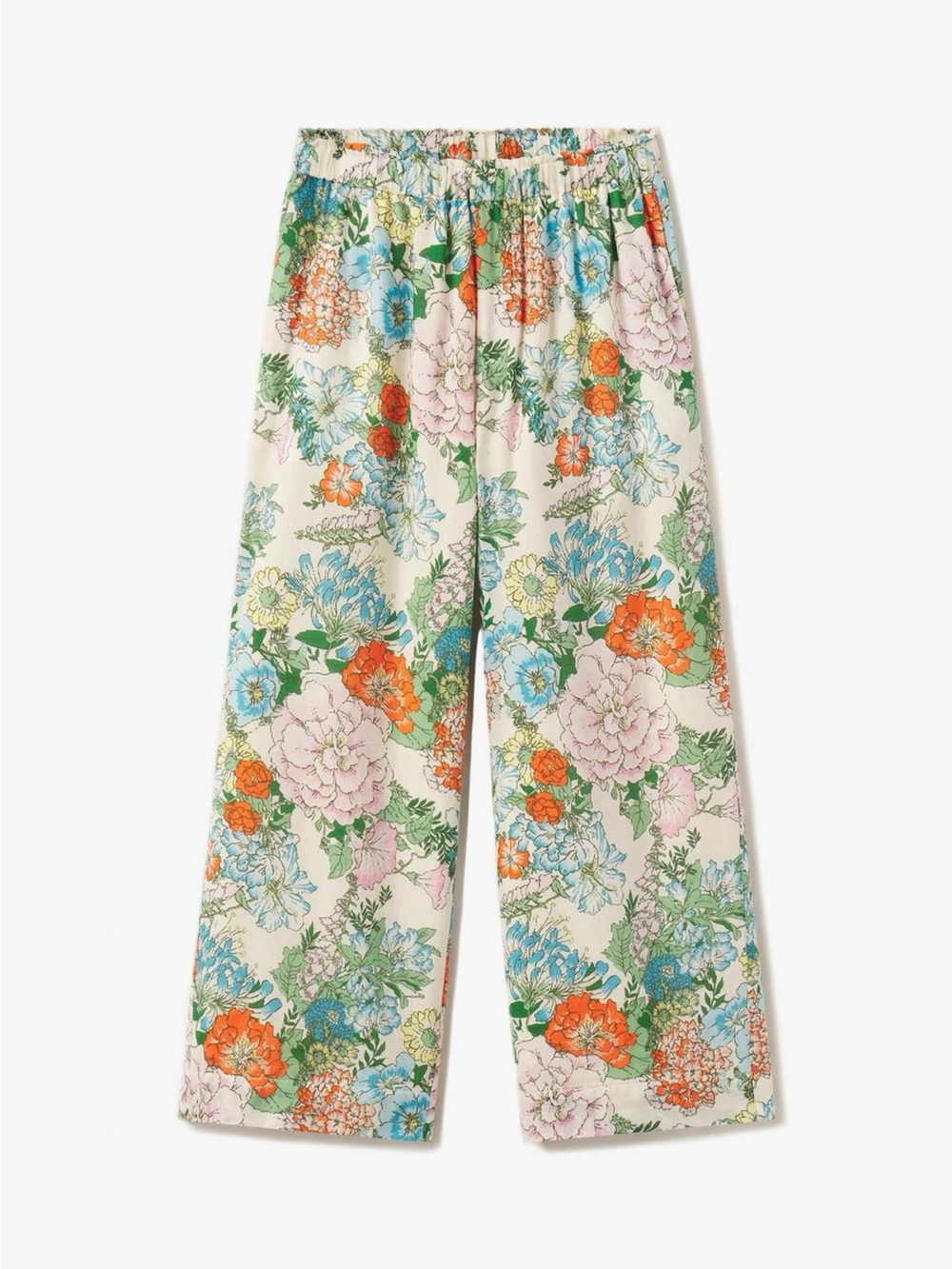 Trovata Birds of Paradis Willa Pants - Vintage Courtyard Size Small